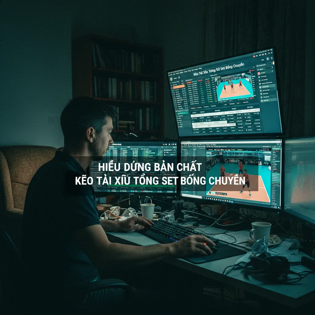 Hiểu Đúng Bản Chất Kèo Tài Xỉu Tổng Set Bóng Chuyền