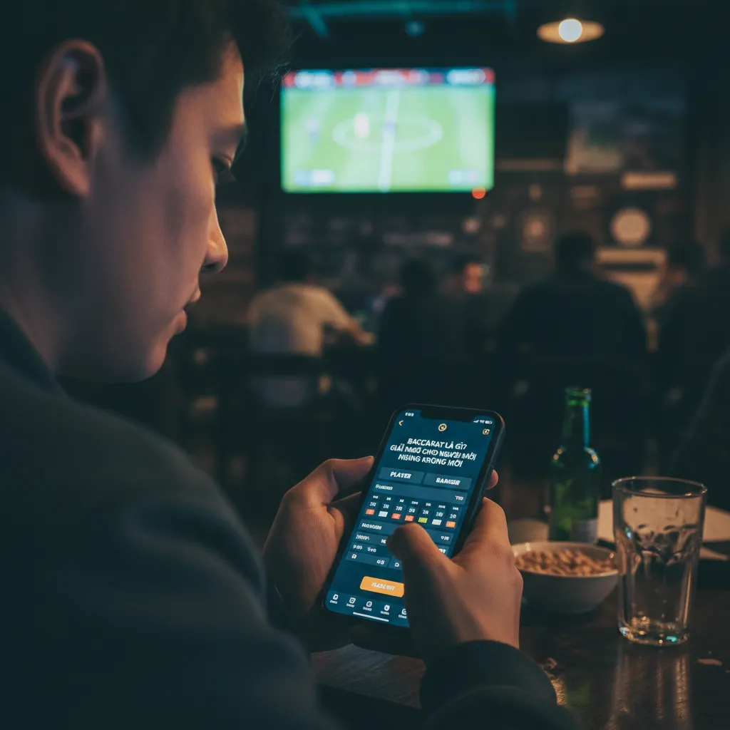 Online Baccarat game interface